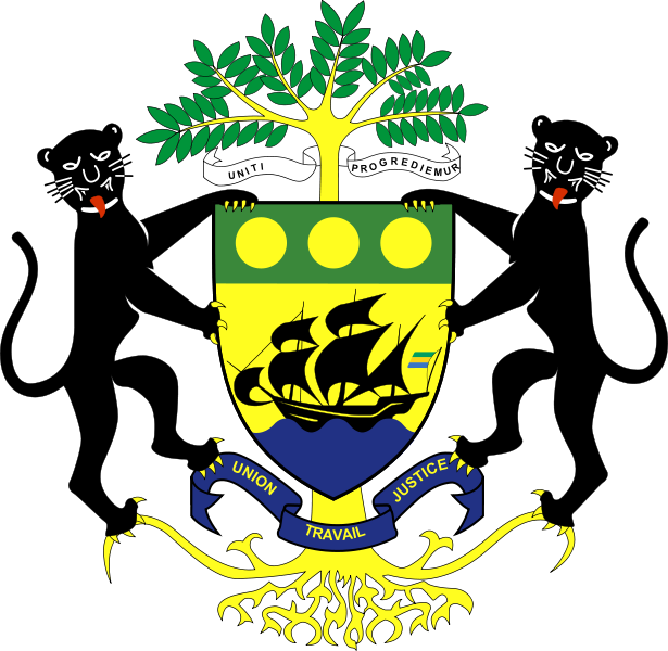 Gabon Coat Of Arms (615x600)