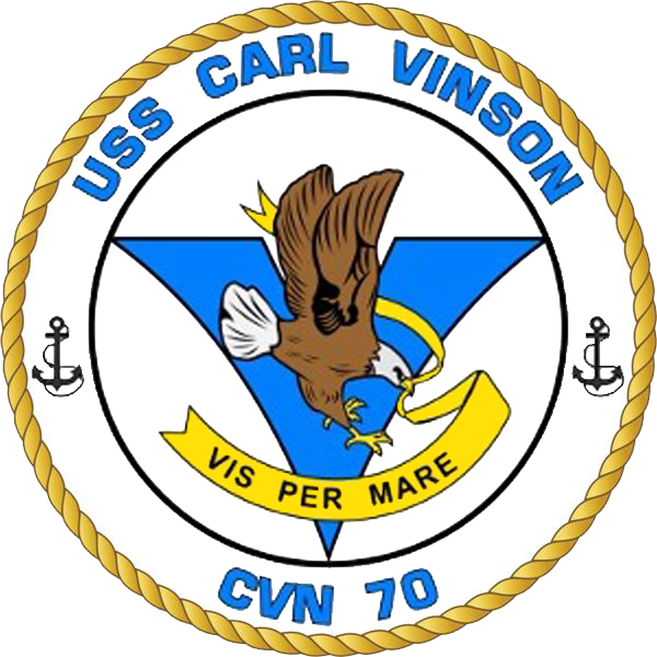 Navy Logo Clipart - Uss Carl Vinson (600x600)