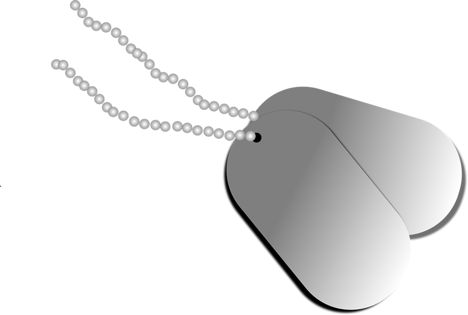 Army Tags United States Navy Necklace Marines Army - Military Dog Tags Clip Art (960x645)