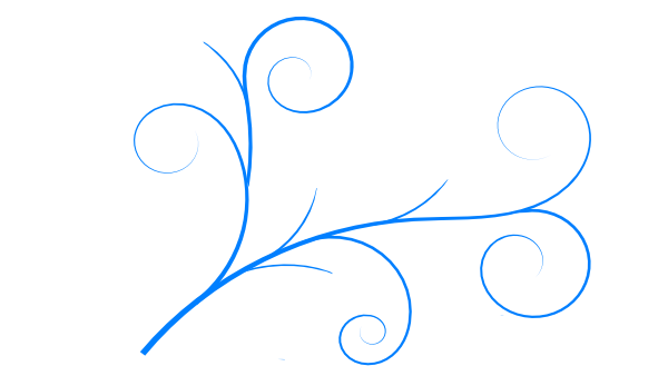 How To Set Use Blue Swirl Svg Vector - Clip Art (600x329)