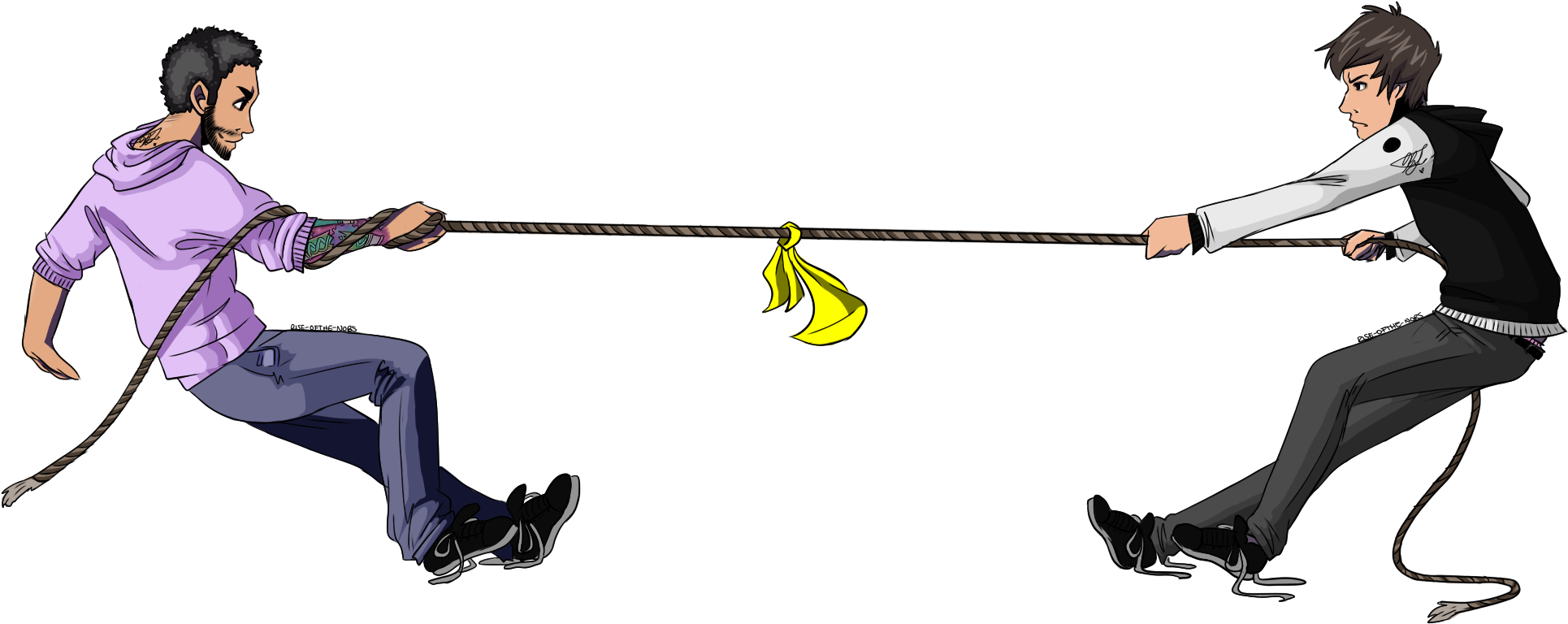 Tug Of War By Kittn-boi - Tug Of War By Kittn-boi (2048x844)