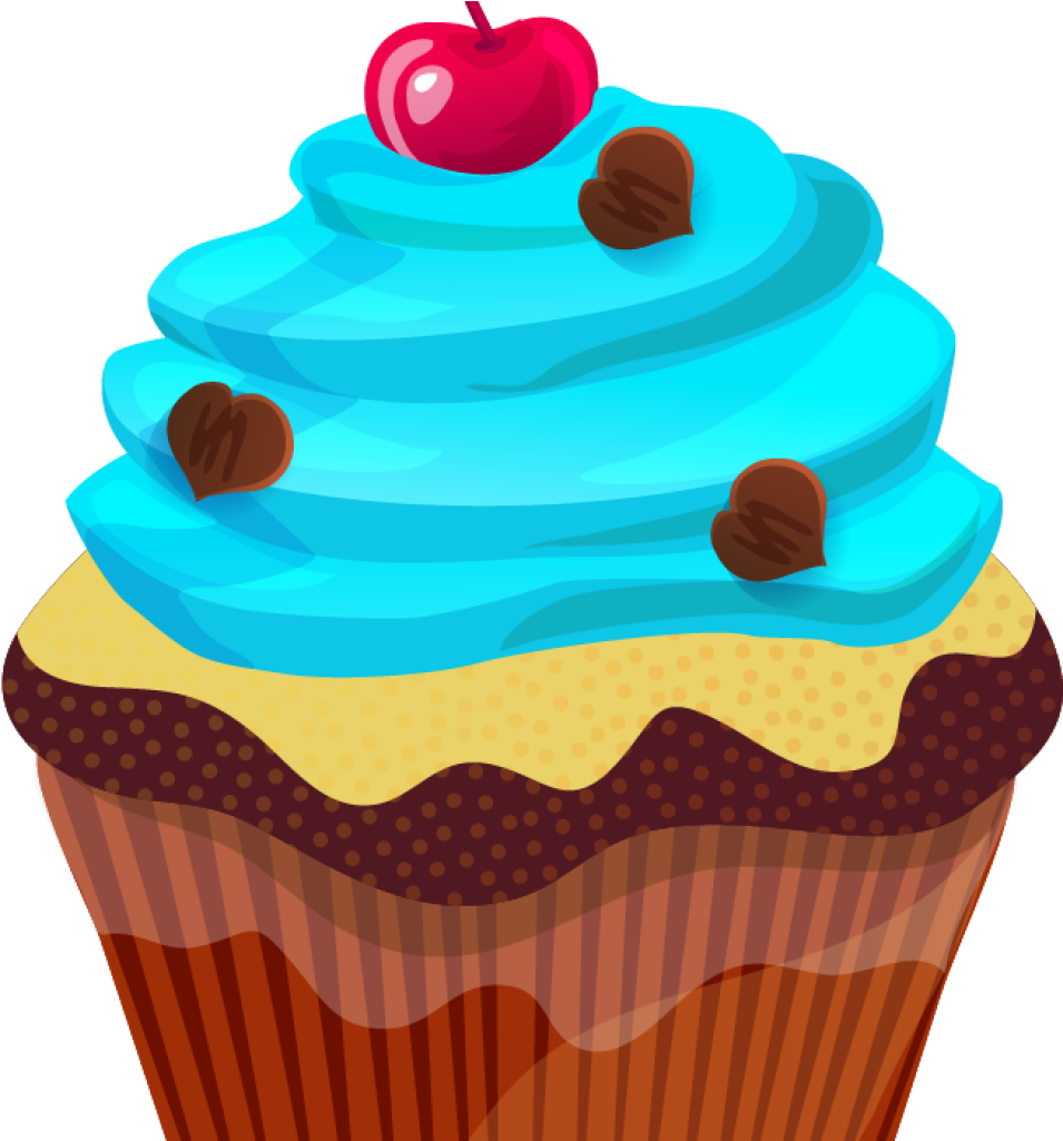 Cupcake Images Clip Art Cupcake Clipart Black And White - Cake Animado Png (1024x1024)