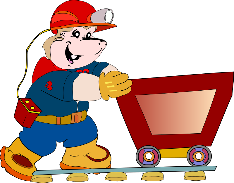 Clip Art Tags - Coal Miner Animation (2400x1878)