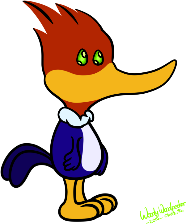 Woody Woodpecker By Falco-l - Cartoon (800x850)