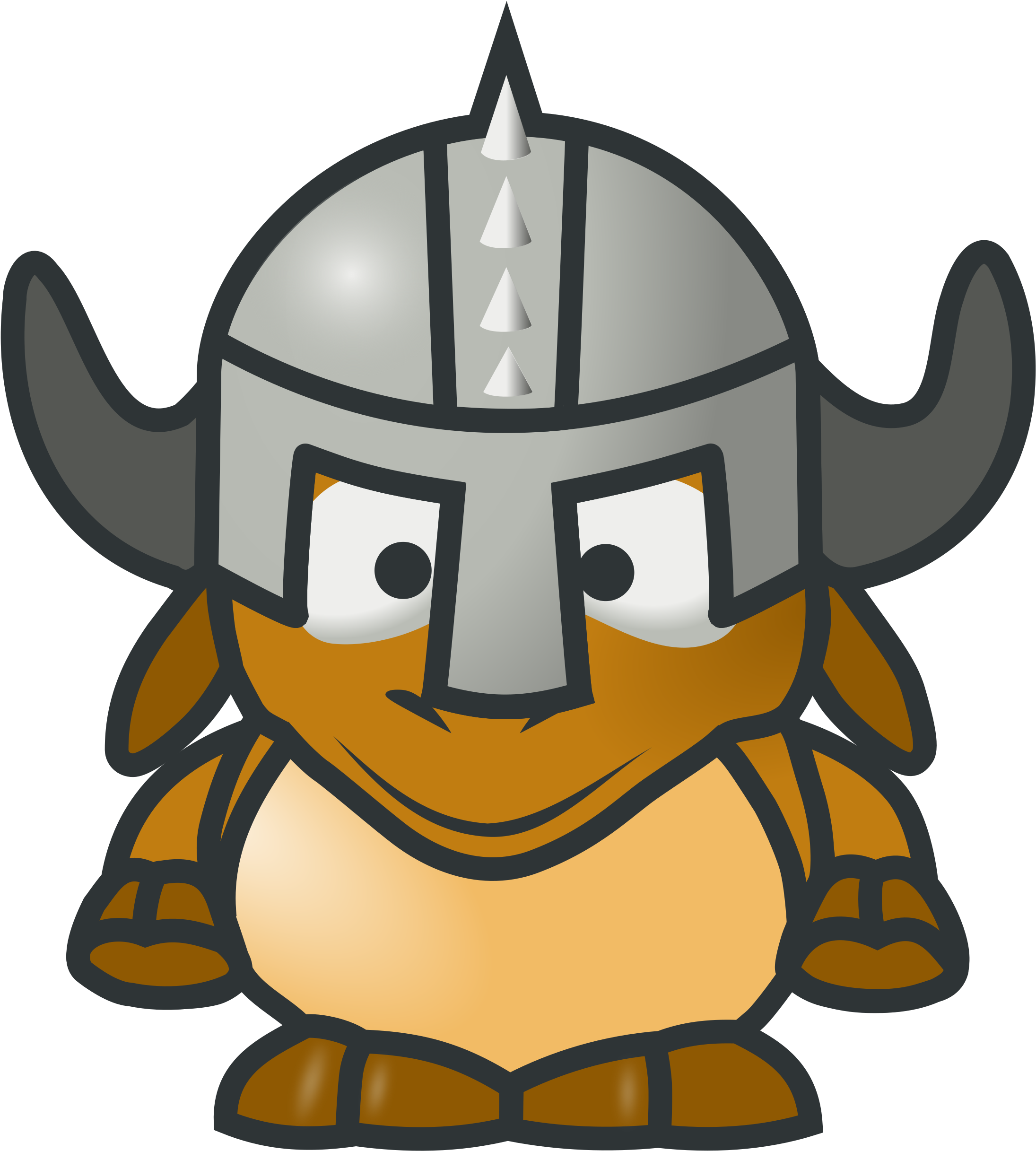 Gnu Clip Art - Knight Animal Clipart (2500x2500)