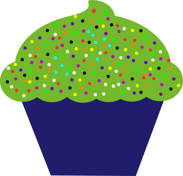 Cupcake Clip Art For Boys (600x579)