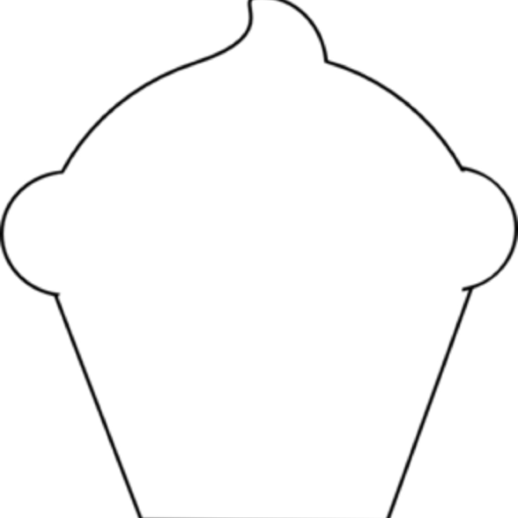 Cupcake Clipart Black And White Cupcake Md Free Images - Digital Agency (1024x1024)