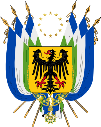 Napoleonic Win Coa Of Germany By Firelord-zuko - Coat Of Arms Of The German Empire (348x435)