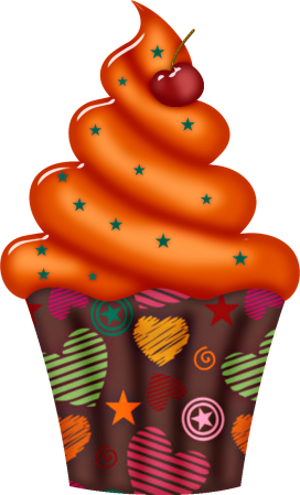Flower - Cakes And Cupcakes Clipart (272x449)