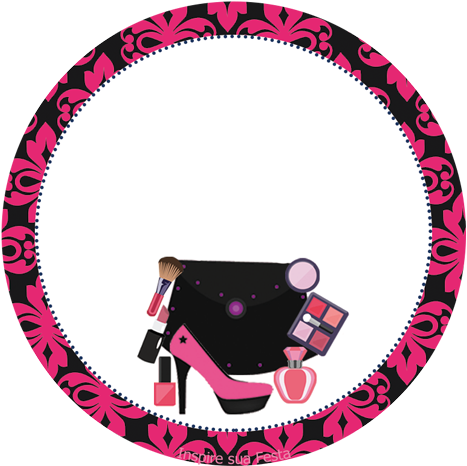 Make Up Party - Kit Festa Maquiagem Para Imprimir (500x500)