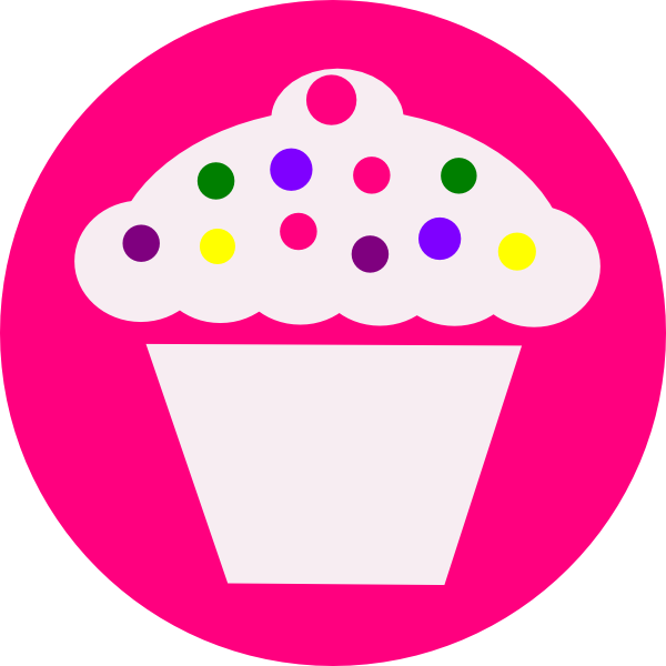 Cupcake Clipart Circle - Portrait Of A Man (600x600)