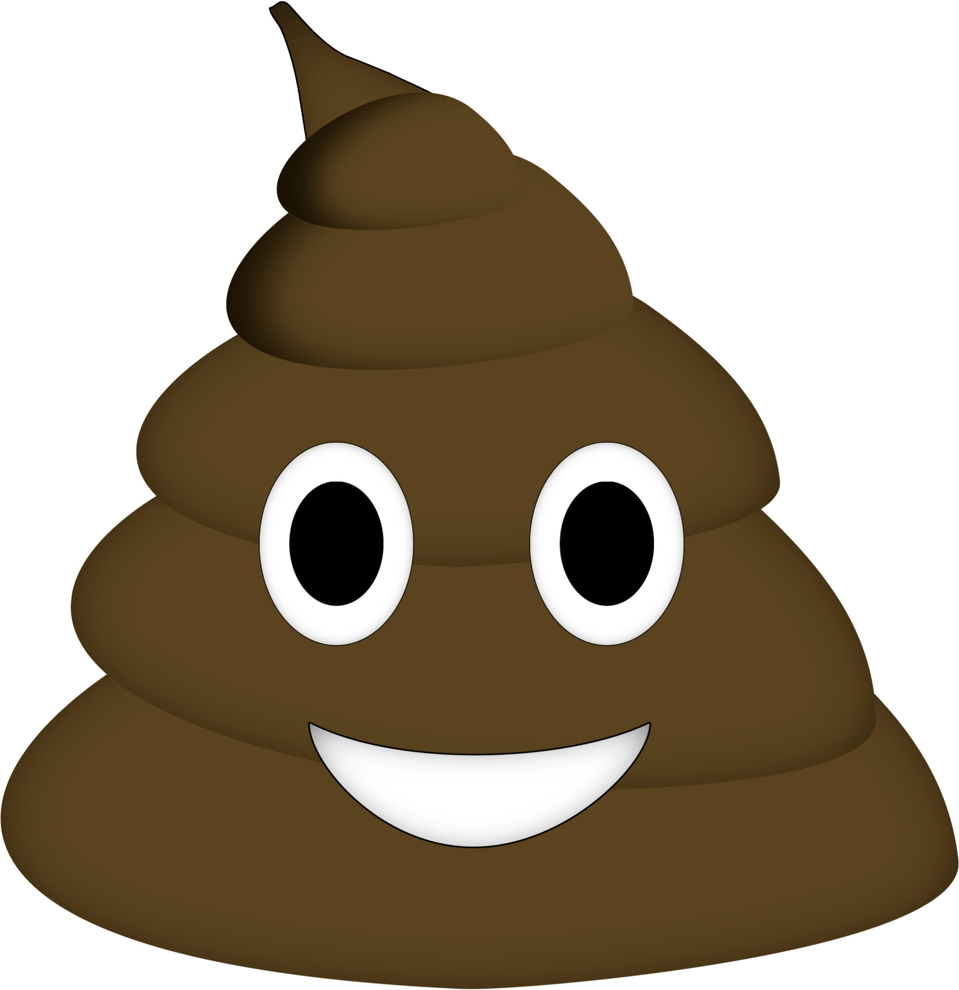Poop 2,083×2,083 Pixels - Printable Emoji Faces Templates (2083x2083)