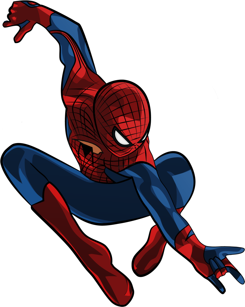 Movie Amazing Spider Man Clipart - Spider-man (1000x1119)