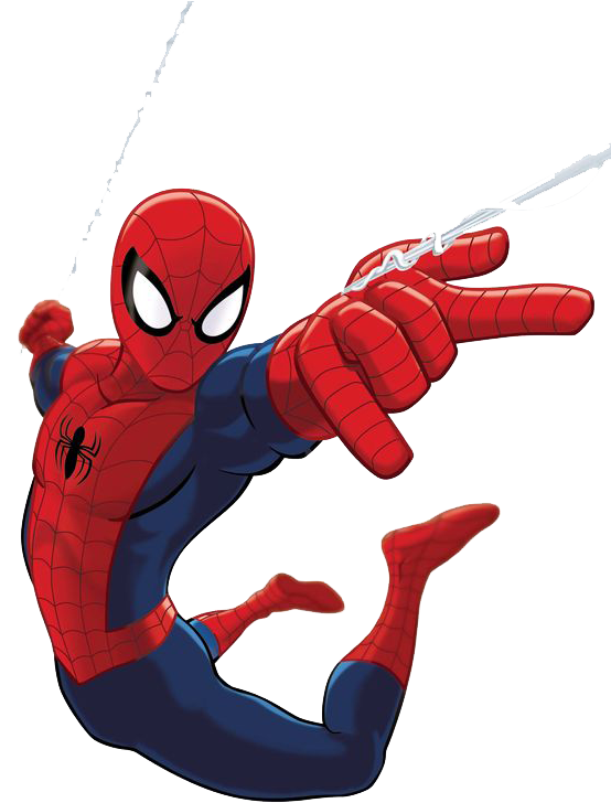 Spiderman Clipart Pictures Romance - Ultimate Spider-man [book] (564x733)