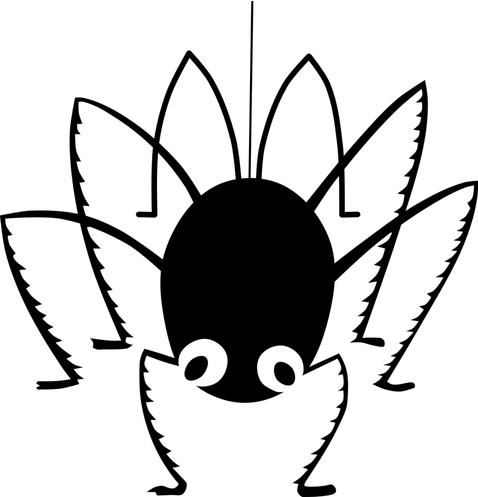 Miss Muffet's Spider - Little Miss Muffet Spider (958x996)