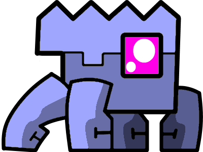 8000 Stars Spider In Seal's Colours By Mrblock28 - Geometry Dash 8000 Stars Spider (400x300)