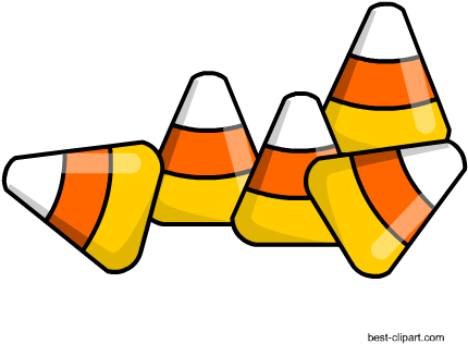 Free Candy Corn Pieces Clipart - Candy Corn (450x450)