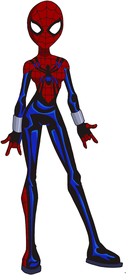 Herms85 322 64 Lazy Spider Girl Drawing By Glee Chan - Drawing Of Spider Girl (487x910)