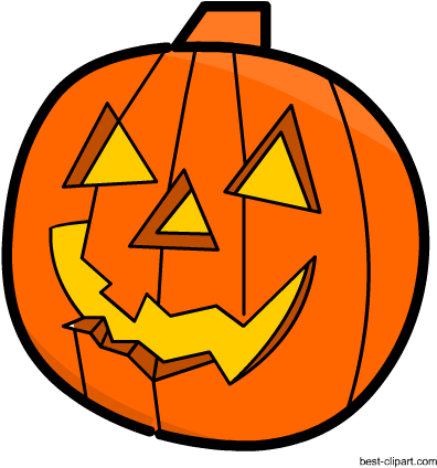 Free Halloween Jack O Lantern Carved Pumpkin Clip Art - Simbolo De Proteccion Civil (450x450)