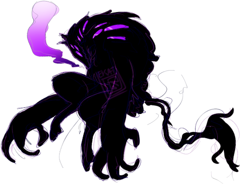 Spider Silhouette Cliparts - Goat (500x403)
