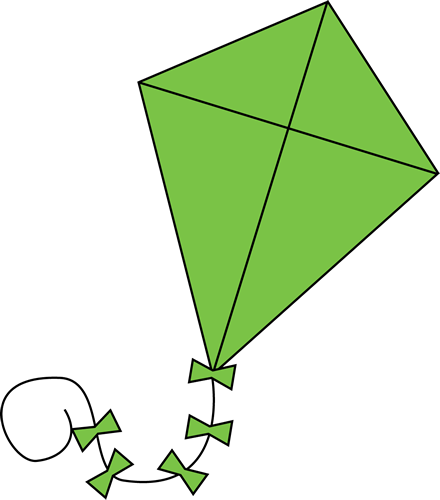 Kite Outline Clipart Of Kite - Blue Kite From The Kite Runner (440x500)