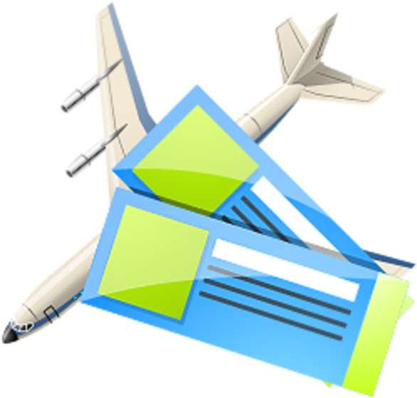 Air Tickets Icon - Airline Ticket Icon Png (600x600)