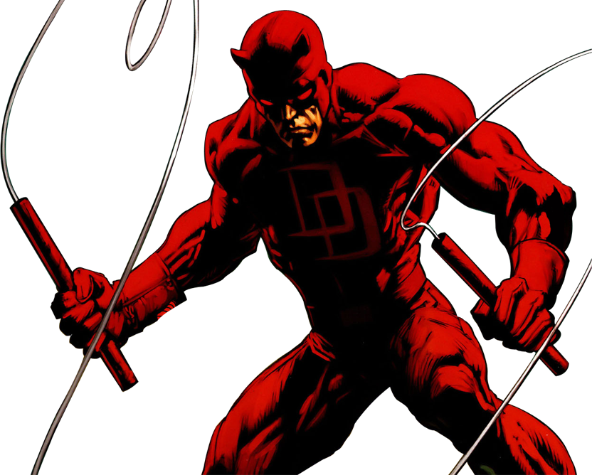 Matthew Murdock - Daredevil Png (832x668)