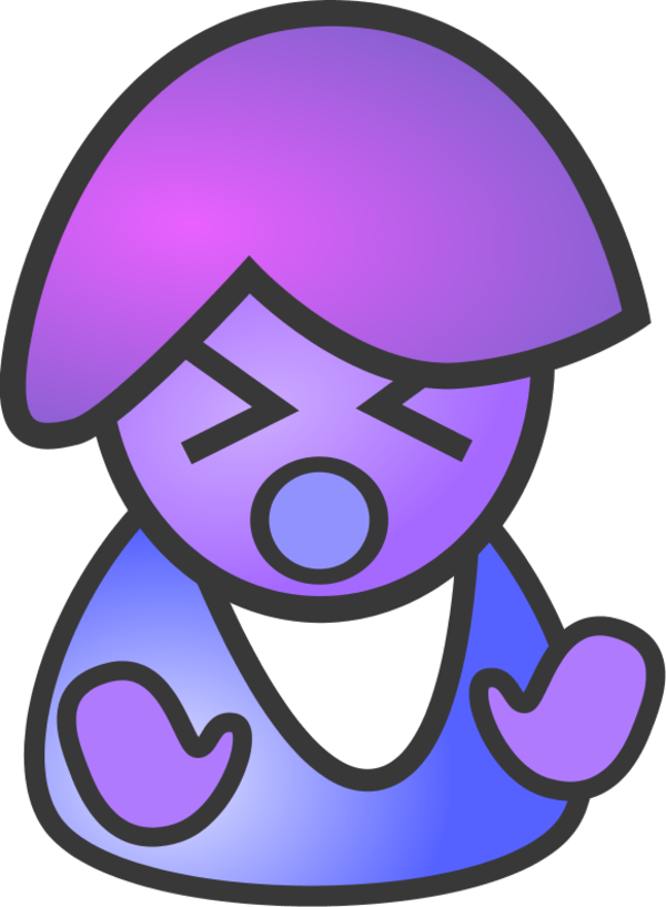 People Biz Female Sad - Peace And Love (600x817)