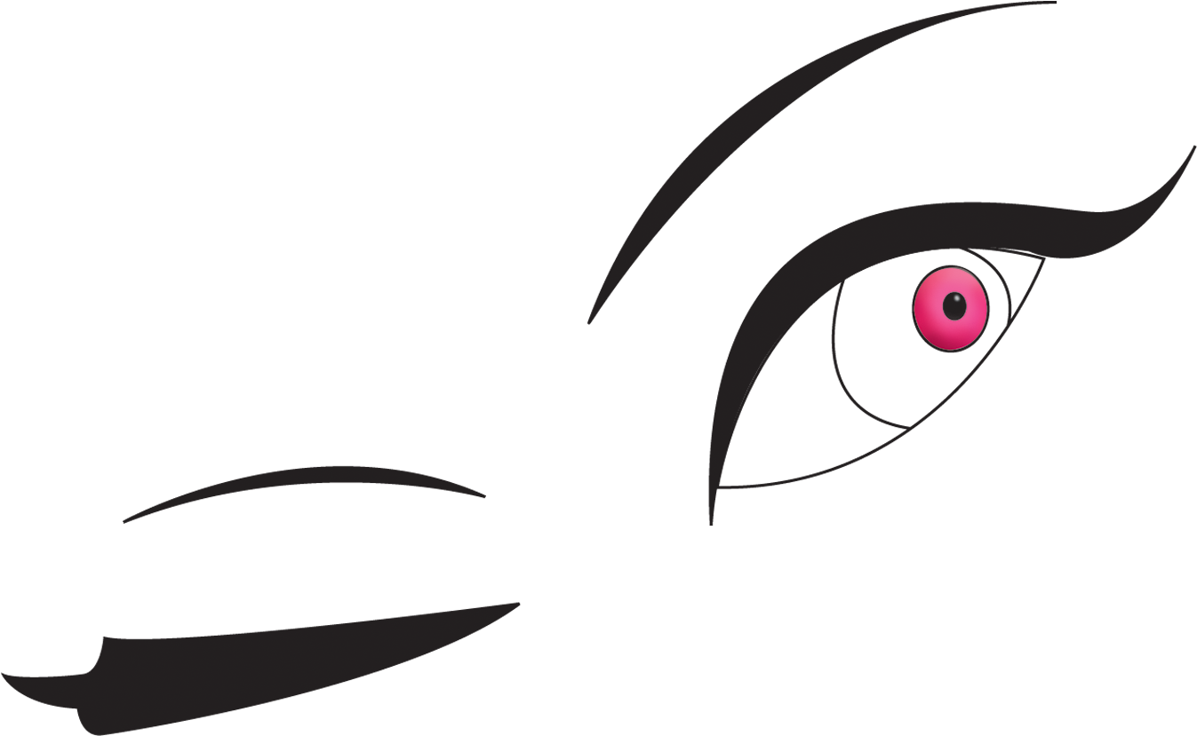 Winking Eye Logo Free Images At Clker Com Vector Clip - Winking Eye Png (1500x1500)