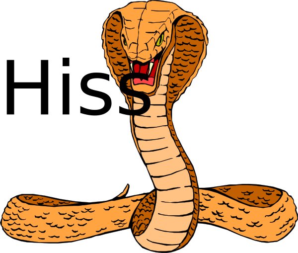 Cobra Hissing Clip Art - Cobra 16 Oz Stainless Steel Travel Mug (600x509)