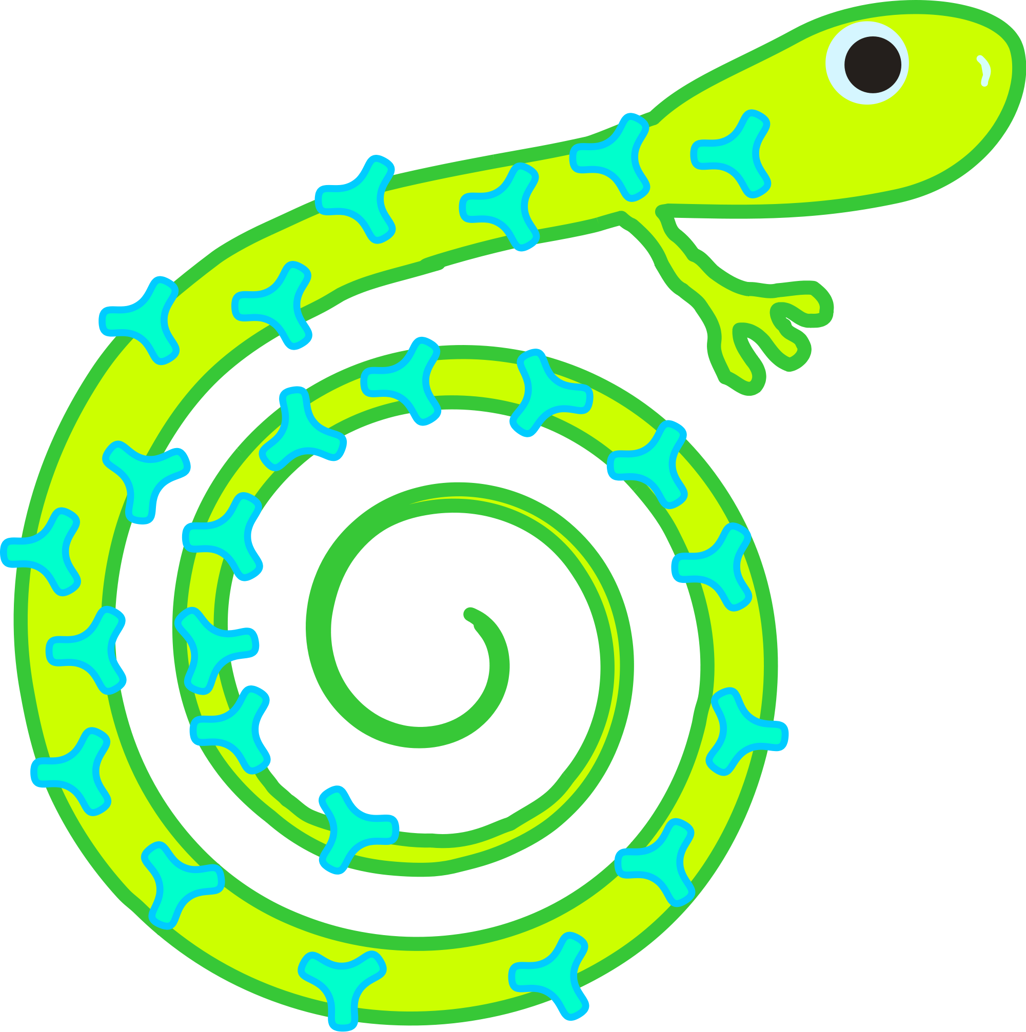 Open - Reptile Clipart (2000x2013)