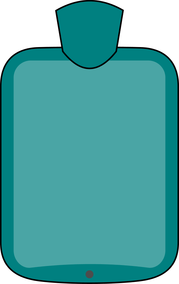 Other Popular Clip Arts - Hot Water Bag Free Vector (600x947)