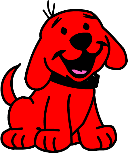 Clifford Puppy Days Livedash Clipart Free Clip Art - Clifford As A Puppy (534x720)