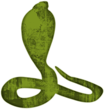 Cobra Clipart Green - Green King Cobra Snakes (512x512)