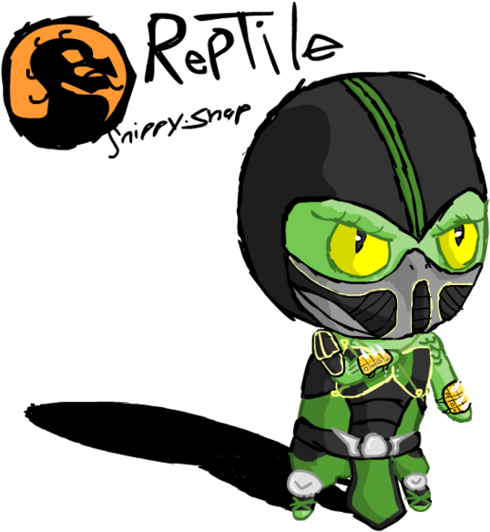 More Like Little Cyrax By Snippy- - Cartoon (900x638)