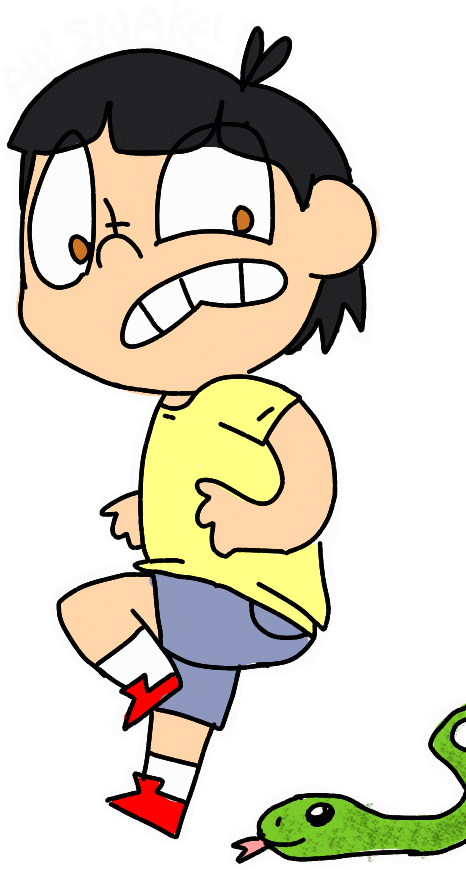 I'm Just Afraid Of Snakes By Bunnitchrox - I M Scared Of Snakes (600x911)