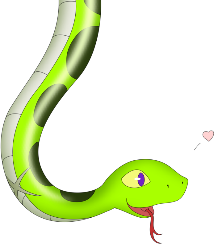 Image - Cute Snake Png (970x824)