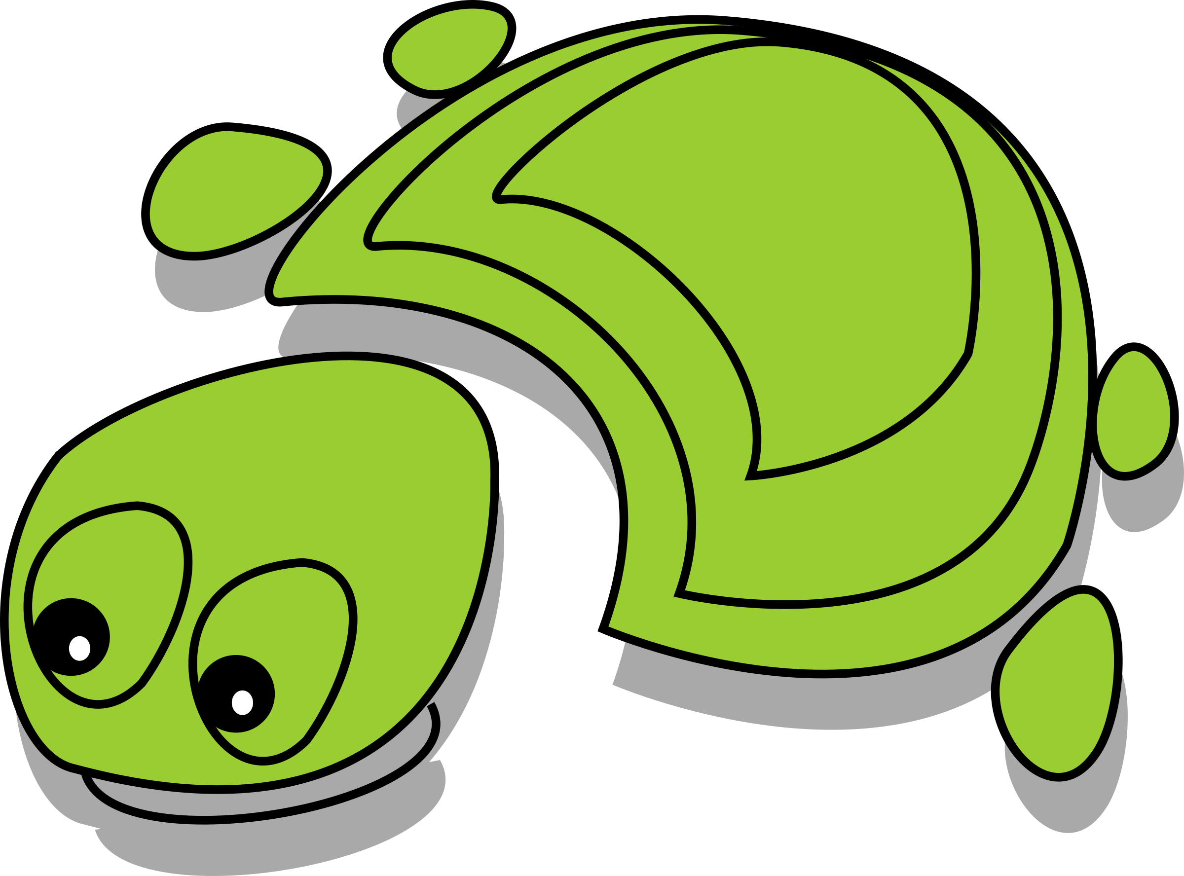 Tortoise - Tortoise Cartoon (2400x1776)