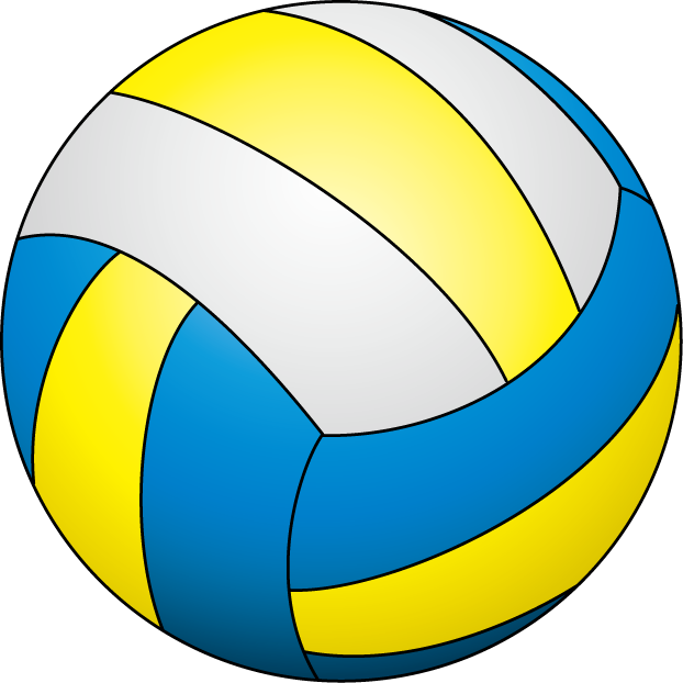 Volleyball Ball Png - Volleyball (622x622)