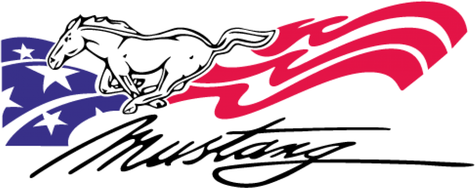 Cobra Clipart Ford - Logo Ford Mustang (1024x600)