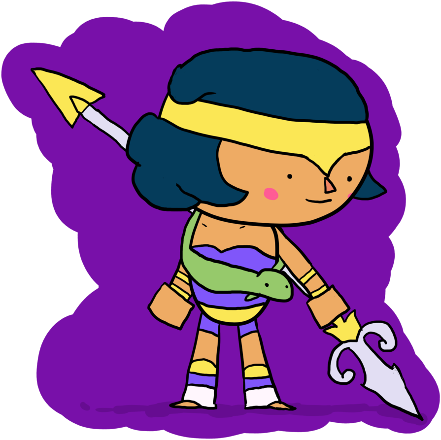 Snake Charmer Nai By Clunse - Queen Nai Fan Art (895x893)