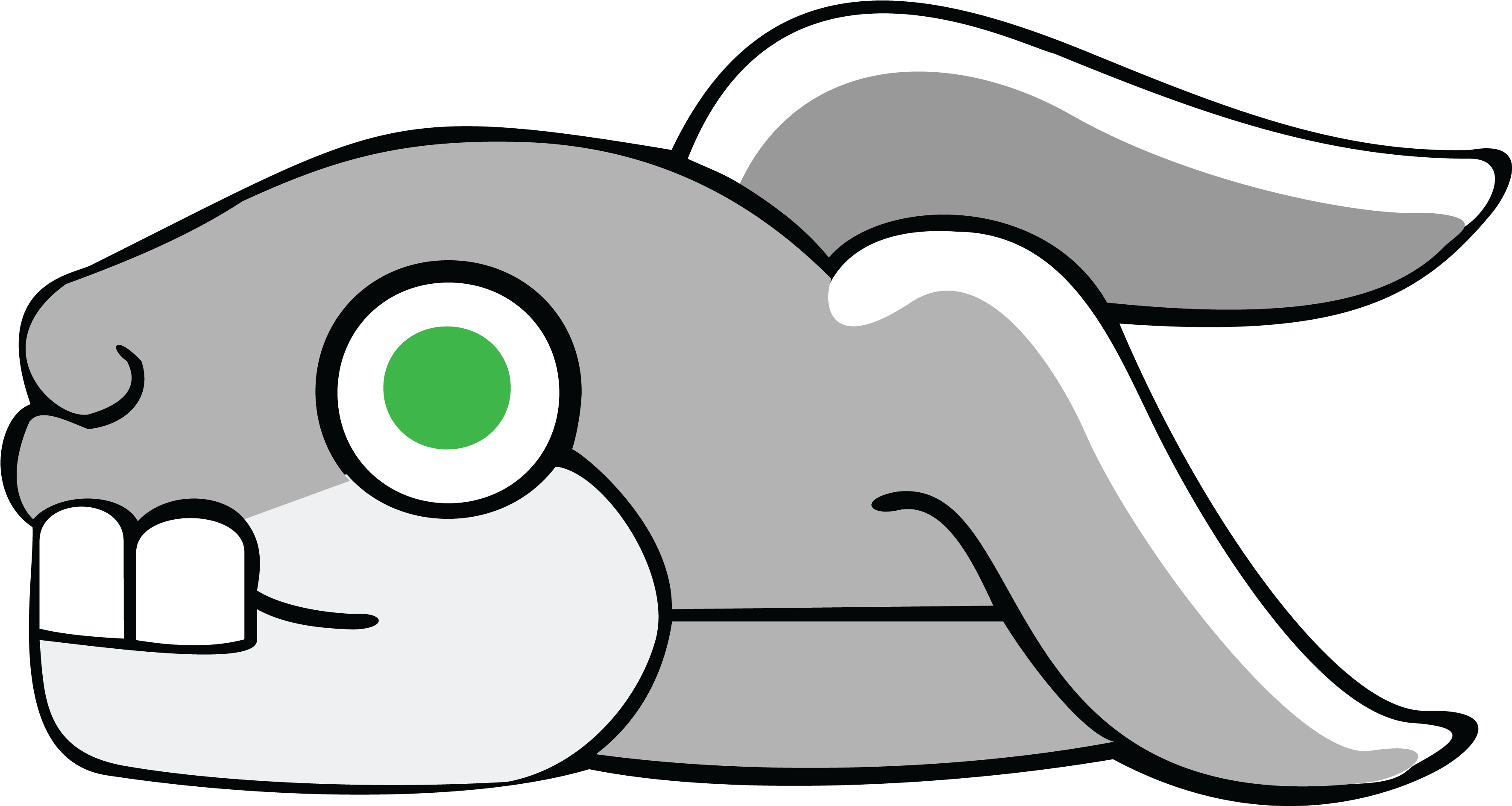 Free Clipart Of An Aztec Rabbit Head - Tochtli Png (4000x2222)