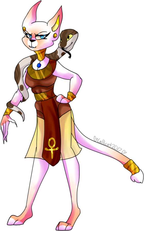 {gift} Snake Charmer~ By Callicatyt - Cartoon (751x1064)