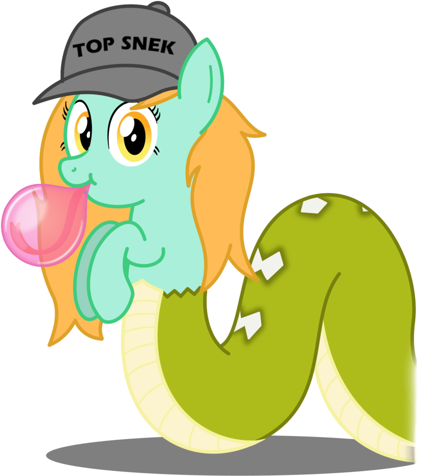 Bladedragoon7575, Bubblegum, Cap, Food, Forked Tongue, - Cartoon (1024x1024)