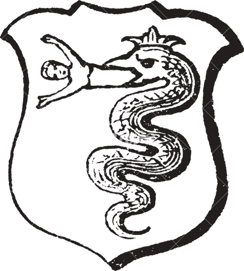 Cartoon Angry Rattlesnake Icon Art - Vector Graphics (495x550)