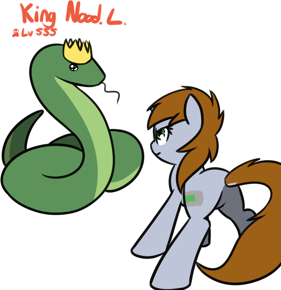 King, Mare, Oc, Oc - Danger Noodle Littlepip (1085x987)