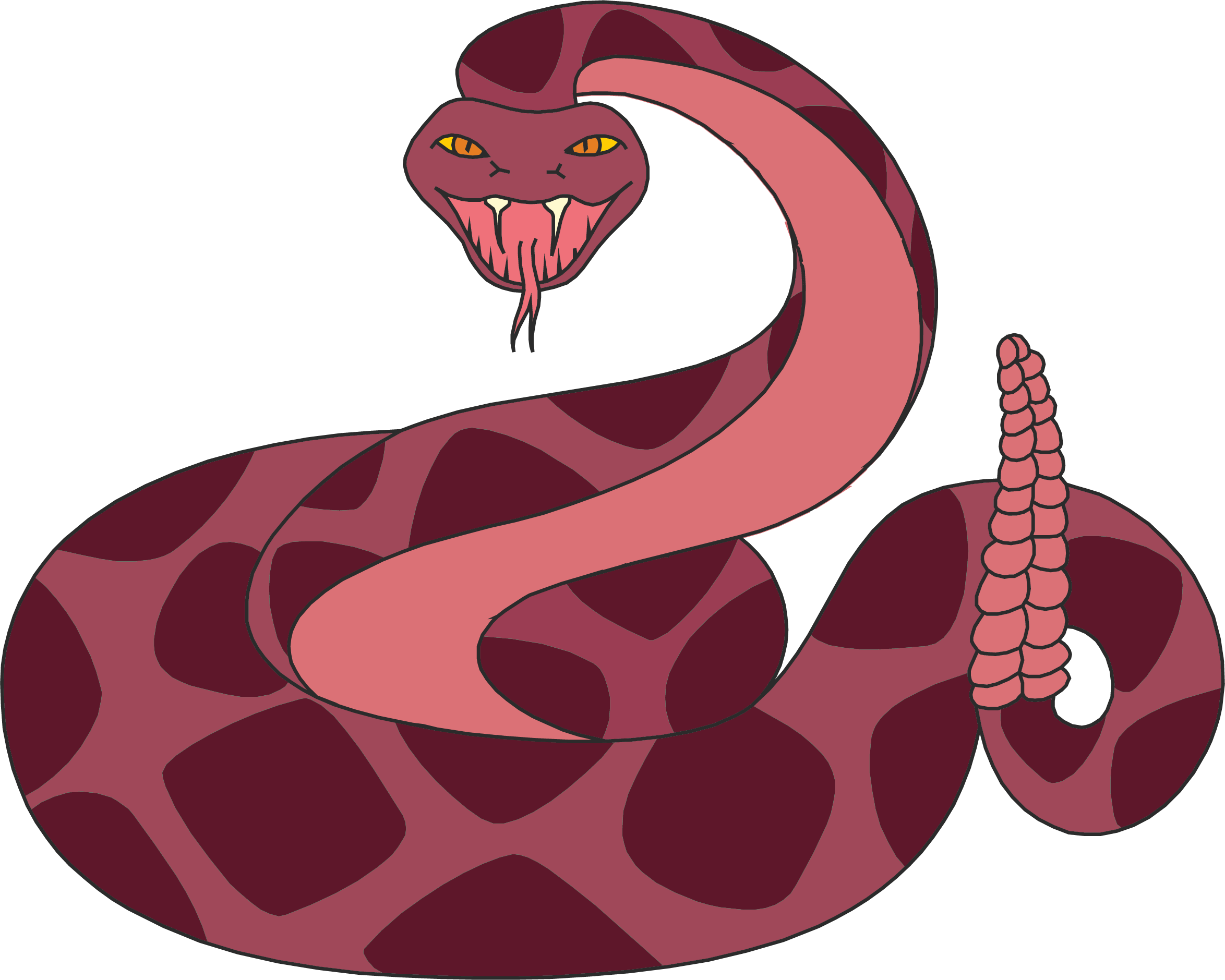 Rattlesnake Clipart Png Transparent Image 01 - Rattlesnake Clipart Png (2348x1879)