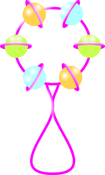Rattle Png Images - Baby Toys Clipart Transparent Background (360x600)