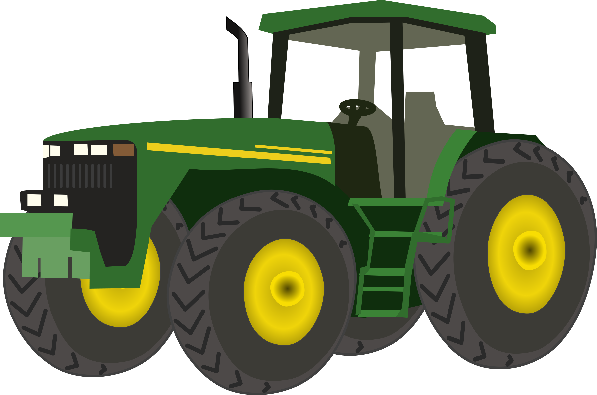 Tractor Clipart (2400x1590)
