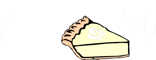 Cheesecake Clip Art - Pie Clip Art (600x230)